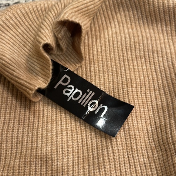 NWT PAPILLON BUBBLE SLEEVE MOCK NECK SWEATER SIZE M K27 - Picture 4 of 8